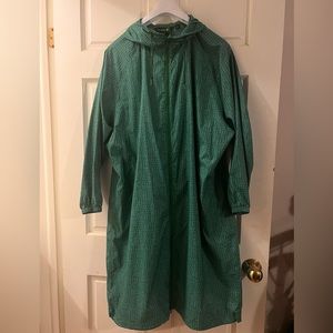 Marimekko Uniqlo long windbreaker jacket